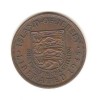 SV * Insula Jersey * UK * Marea Britanie 1 / 12 SHILLING 1945 WWII * AUNC, Europa, Cupru-Nichel