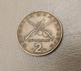 Grecia - 2 Drahme (1976) monedă s025, Europa