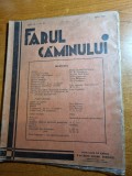 farul caminului mai 1935-retete culinare,portul la sate,mierea,topoloveni