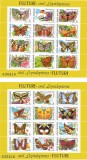 |Romania, LP 1267/1991, Fluturi (blocuri), MNH, Nestampilat