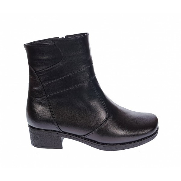 OFERTA MARIMEA 39, 40 - Ghete dama casual, imblanite, din piele naturala LGD6N