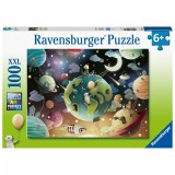 Cumpara ieftin PUZZLE PLANETE SI ANIMALUTE, 100 PIESE, Ravensburger