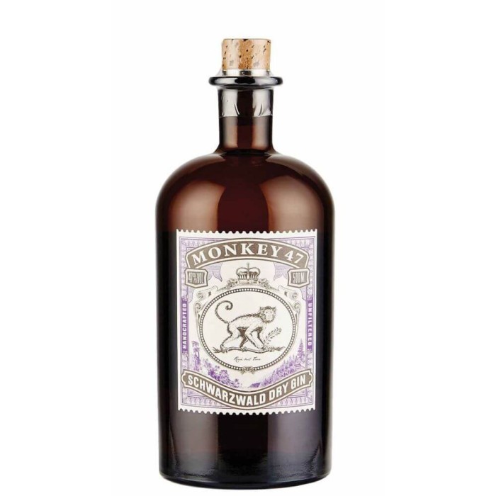 Gin Sec Monkey 47, 0.5 L, 47% Alcool, Monkey Dry Gin, Bautura Monkey 47 ...