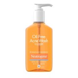 Gel demachiant Neutrogena Oil Free Acne Wash cu acid salicilic, 269 ml