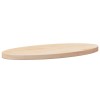 VidaXL Blat de masă, 60x30x2,5 cm, lemn masiv de pin, oval
