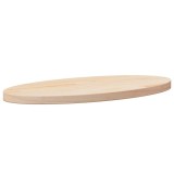 VidaXL Blat de masă, 60x30x2,5 cm, lemn masiv de pin, oval