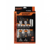 Set 6 surubelnite Gadget cu maner TPR ergonomic si varf magnetizat