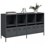 VidaXL Dulap, antracit, 135x39x73,5 cm, oțel laminat la rece