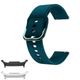Curea din silicon compatibila cu Samsung Galaxy Watch9 40mm, Coral Green
