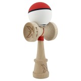 Kendama X Originala, Ata 62/65 cm S Bicolor Rosu/Alb