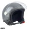 Casca open face pentru scuter - motocicleta (demi-jet) Max Helmets model DJ06 LS 7.9 culoare: gri mat (GTS) &ndash; 100% MADE IN ITALY S (55/56cm)