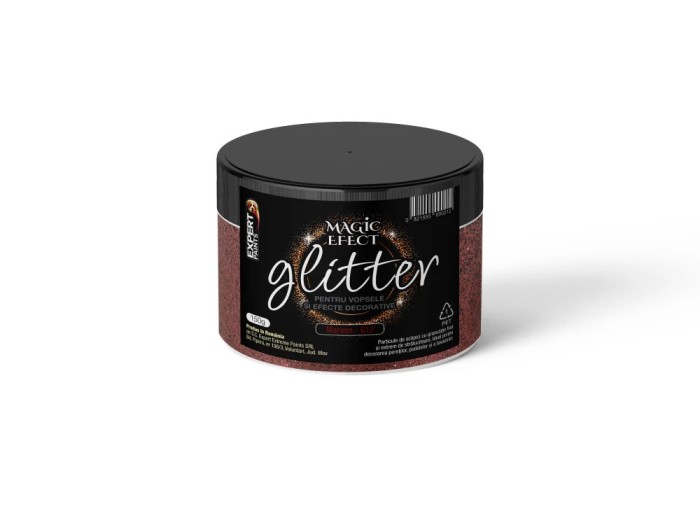 Sclipici decorativ Glitter G12 Magic Efect 150g Maroon