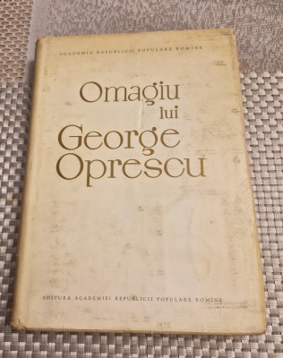 Omagiul lui George Oprescu Academia Romana foto
