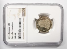 50 BANI 2016 MS65 . IANCU DE HUNEDOARA .