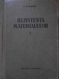 Rezistenta Materialelor Vol. 1, N.M. Beleaev, 1956, Tehnica, Constructii, Romana, 596 Pagini, Hardcover