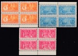 ROMANIA 1932 LP 99 AL X-lea CONGRES INTERNATIONAL DE ISTORIE A MEDICINII SERIA IN BLOC DE 4 TIMBRE MNH, Nestampilat