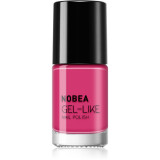 NOBEA Day-to-Day Gel-like Nail Polish lac de unghii cu efect de gel culoare #N71 Pink blossom 6 ml