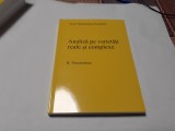 Analiza pe varietati reale si complexe / R. Narasimhan RF9/1