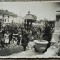 Manifestatie langa o troita, posibil Timisoara, reclama R. Winkler// fotografie