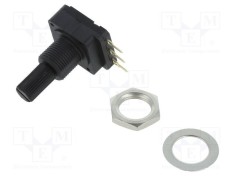 Poten&Aring;&pound;iometru axial 10k&Icirc;&copy; 200mW THT 6,25mm PIHER