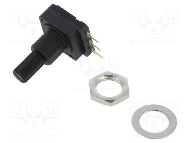 Poten&Aring;&pound;iometru axial 10k&Icirc;&copy; 200mW THT 6,25mm PIHER