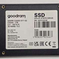 SSD Goodram 128GB SATA-III, 6G/s, 100% LIFE, 3D NAND, TLC