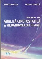 Metode de Analiza Cinetostatica a Mecanismelor Plane foto