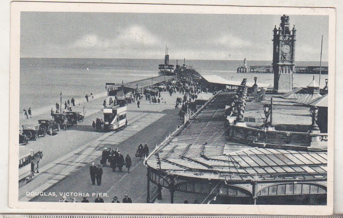 bnk cp Insula Man - Douglas - Victoria Pier - necirculata