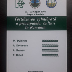Fertilizarea echilibrata a principalelor culturi in Romania / R3P3S