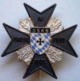 I.116 STICKPIN GERMANIA DSKB KREUZ Deutscher Soldaten Kameradschafts Bund Bayern, Europa