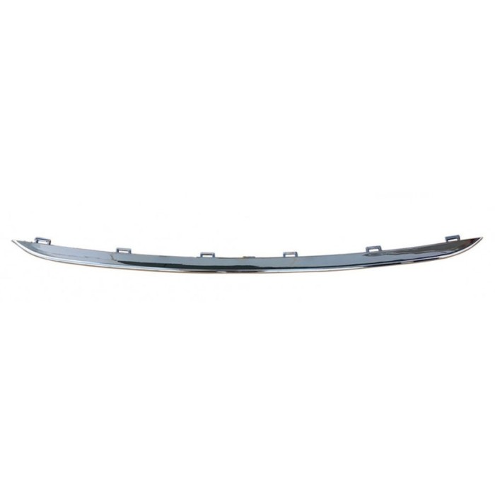 Ornament grila masca Fiat Linea (323), 05.2013-, parte montare centrala, negru, 30B105-6, Aftermarket