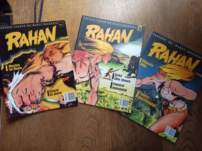 RAHAN, 3 NUMERE IN LIMBA ROMANA, CCA 2007* NUMERELE 4, 5, 7. foto