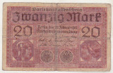 bnk bn Germania 20 marci 1918 K57 - circulata