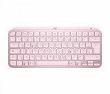 Tastatura Wireless Noua LOGITECH MX Keys Mini, USB, Bluetooth, Layout Germana, Roz NewTechnology Media