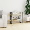 vidaXL Bibliotecă cu 2 rafturi, 100x30x70 cm, lemn masiv de pin 806472