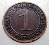 B.185 GERMANIA WEIMAR 1 REICHSPFENNIG 1933 A