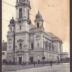 1926 - ORADEA, Church, Romania - old postcard - used - 1911