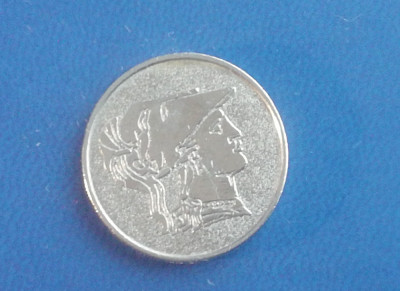 M3C1 26 - Jeton de colectie - simbol capul zeului Mercur foto