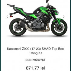 Vând suporți Shad 3P pentru cutii. Kawasaki Z900