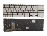 Tastatura laptop noua ASUS X1502 X1603Z M1503Q M1603Q X1605V M1502 X1503 Sliver Backlit US