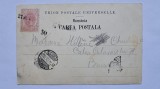 1905-CP.circ.Azuga stamp.TREN+GOARNA RARA