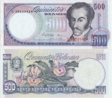 1995 (5 VI), 500 Bol&iacute;vares (P-67e) - Venezuela - stare UNC