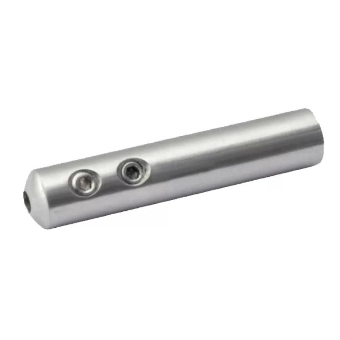 Conector din INOX AISI316 pentru cablu de 6 mm, finisaj satinat