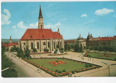 CPI B 11427 CARTE POSTALA - CLUJ . CATEDRALA SF. MIHAIL foto