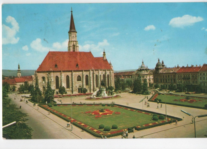 CPI B 11427 CARTE POSTALA - CLUJ . CATEDRALA SF. MIHAIL