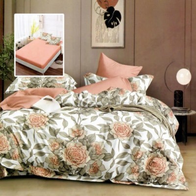 Lenjerie finet 6 piese cu husa - 160x200 si 180x200 (hf6p302) foto