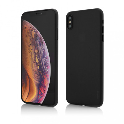 Husa Vetter pentru iPhone XS Max, Clip-On, Ultra Thin Air Series, Negru foto