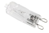Bec cuptor halogen 300 grade, G9, T4, 25 W, lumina calda, Oem