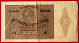 Germania 5.000.000 5000000 mark 5 milionen 1923 seria 199 **