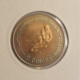 Andorra, 2 Diners 1985 - Joan Mart&iacute; i Alanis XV Winter Olympic Games, KM#27, tiraj 11.000, Europa